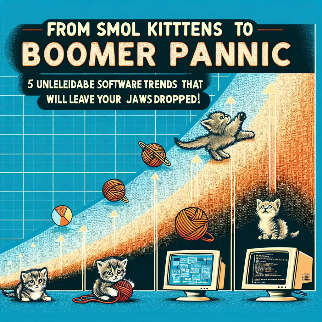 From Smol Kittens to Boomer Panic: 5 Unbelievable Software Trends That Will Leave Your Jaws Dropped!