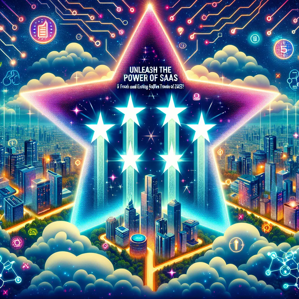 Unleash the Power of SaaS: 5 Fresh and Exciting Software Trends of 2025!