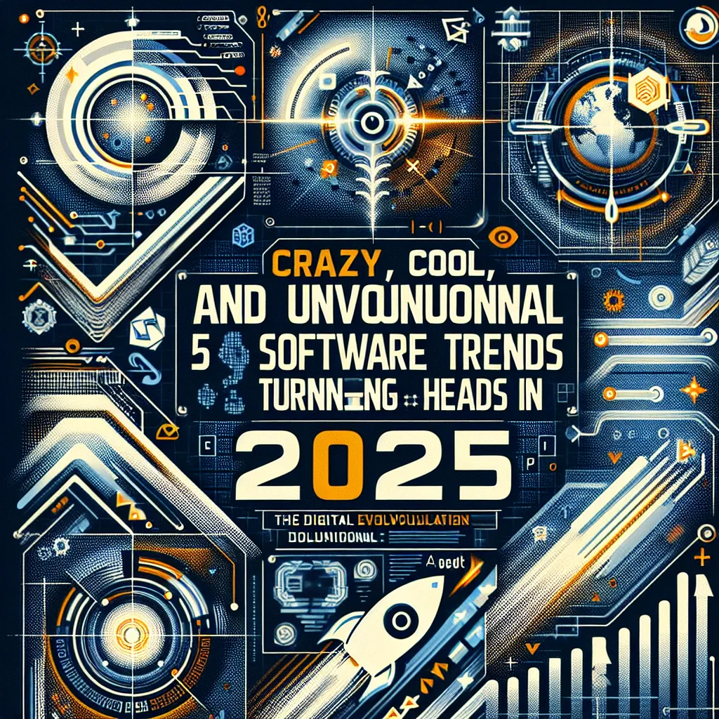 Crazy, Cool, and Unconventional: 5 Software Trends Turning Heads in 2025