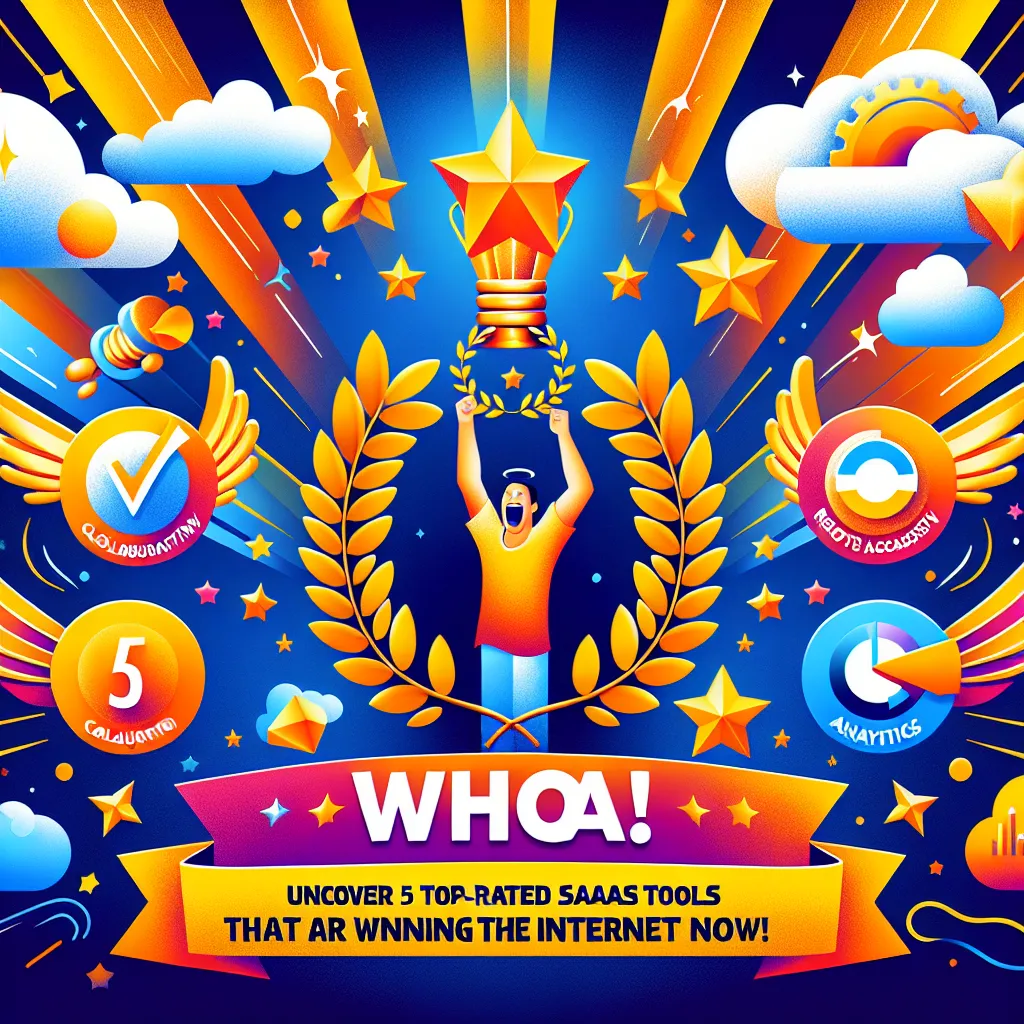 Whoa! Uncover 5 Top-Rated SaaS Tools That Are Winning The Internet Right Now!
