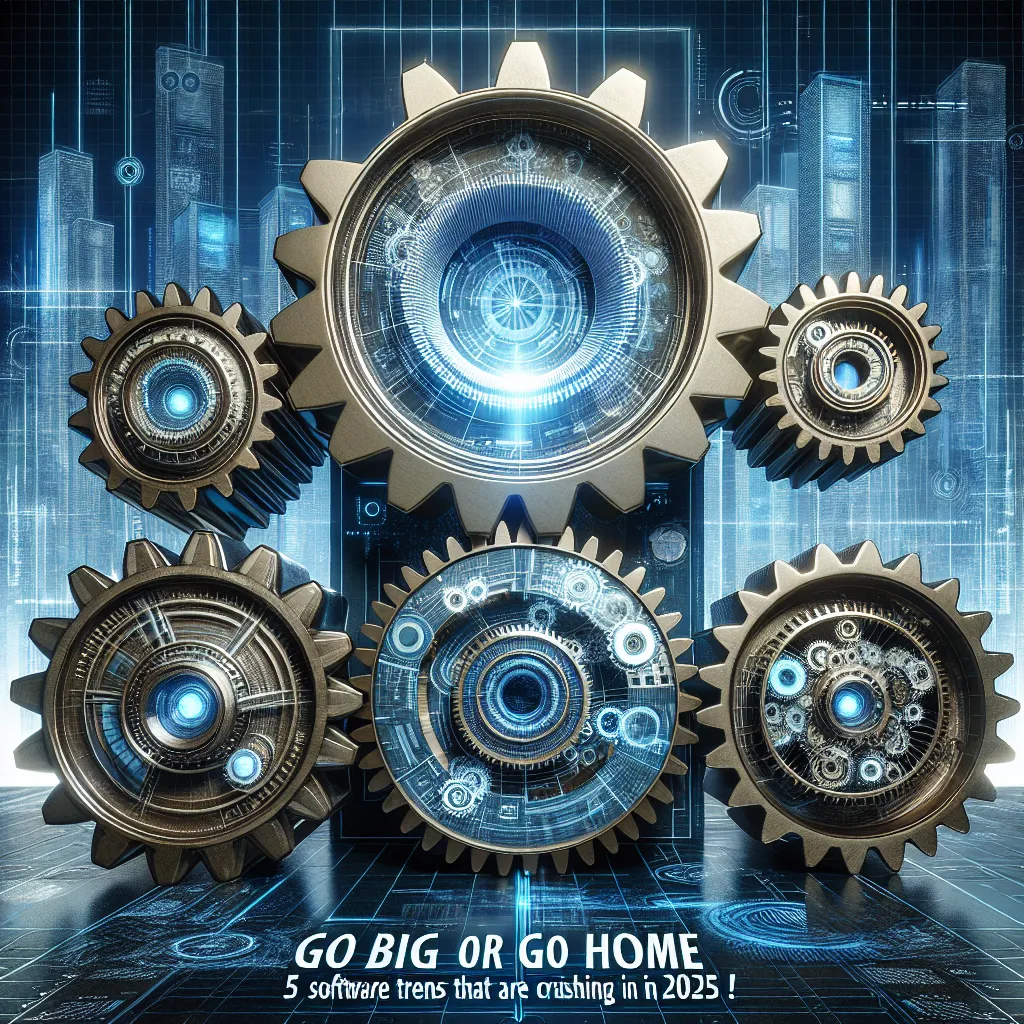 Go Big or Go Home: 5 Software Trends That Are Crushing It in 2025!