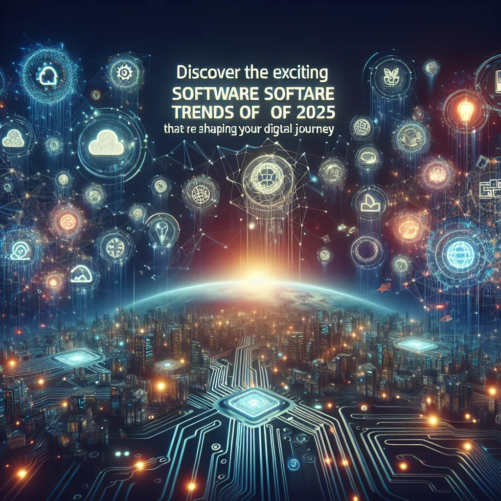 Discover the Exciting Software Trends of 2025 That Are Shaping Your Digital Journey