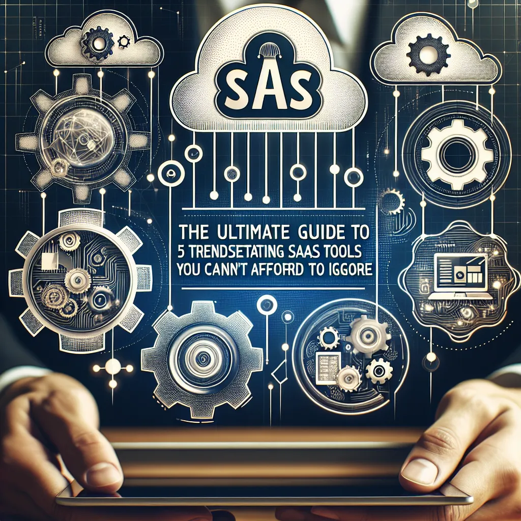 The Ultimate Guide to 5 Trendsetting SaaS Tools You Can't Afford to Ignore